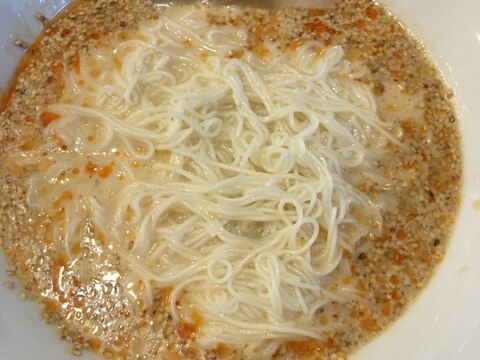 冷やしごま豆乳素麺